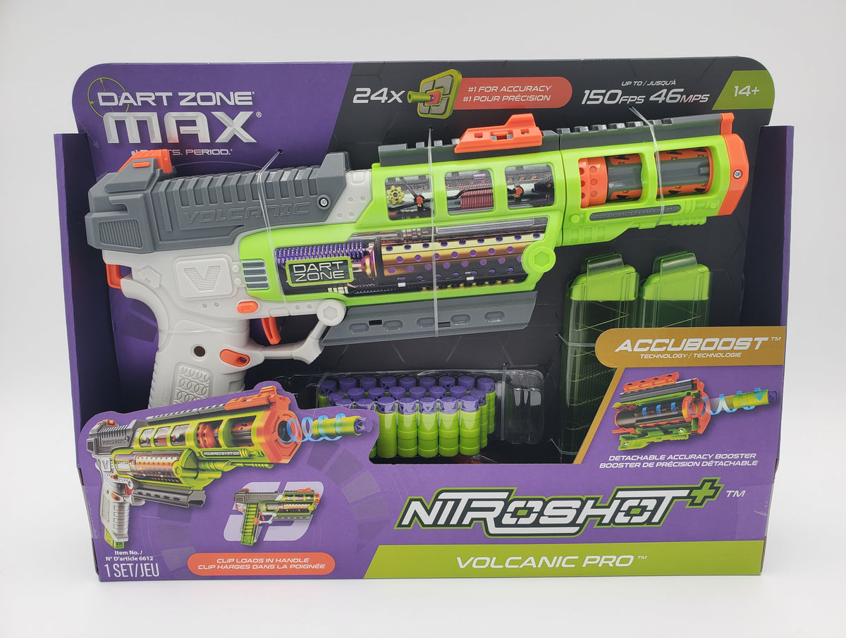 Dart Zone Max Nitroshot+ Volcanic Pro