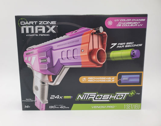 Dart Zone Covert Ops Max Venom Pro - Pink