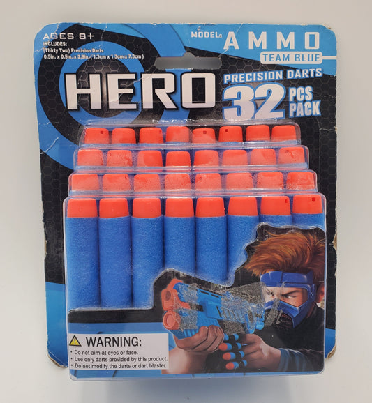 Hero Ammo Precision Darts 32-Pack