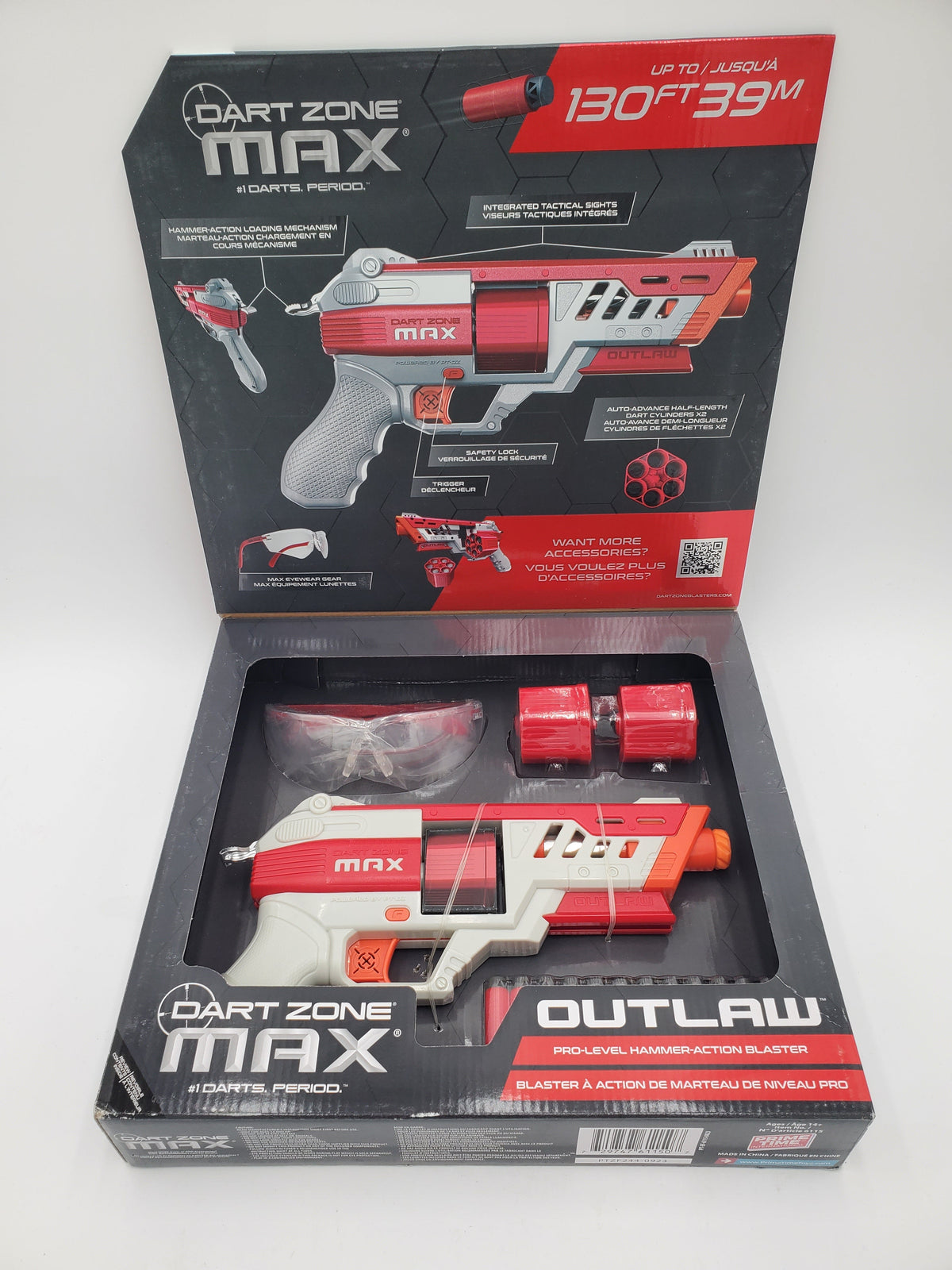 Dart Zone Max Outlaw - Red