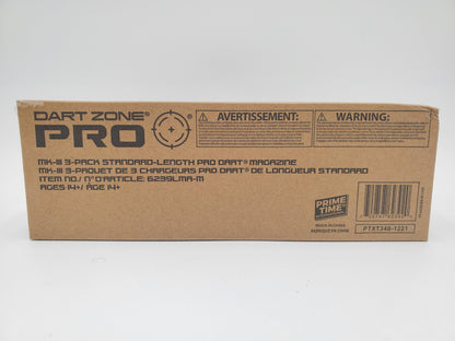 Dart Zone Pro MK-III Standard Length Dart Magazine 3-Pack